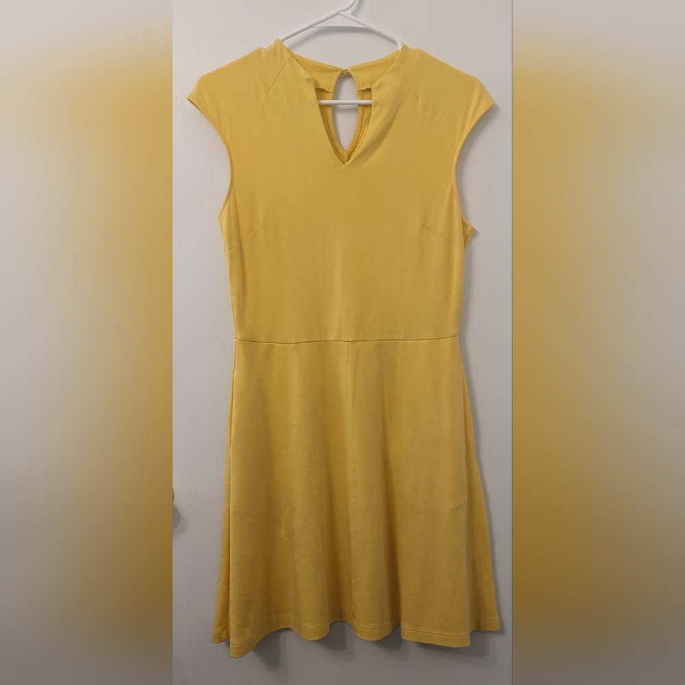 New York & Company Sunny Yellow Mini Dress | Size XS